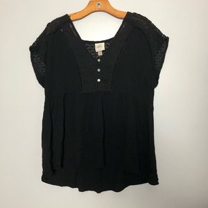 Knox rose cap sleeve top